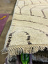 Ben Lester 4.6x6.6 Ivory Hand-Knotted Modern Style Rug