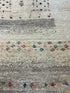 Per Saari 5.3x7.6 Grey Hand-Knotted Modern Style Rug