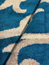 Andre Joel Hudson 4x10 Blue Hand-Knotted Modern Runner