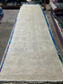 Barbara Loop Grey Hand-Knotted Oushak Runner - Multiple Sizes