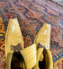 Tricia Brock 8.5x10.4 Orange Hand-Knotted Humna Rug
