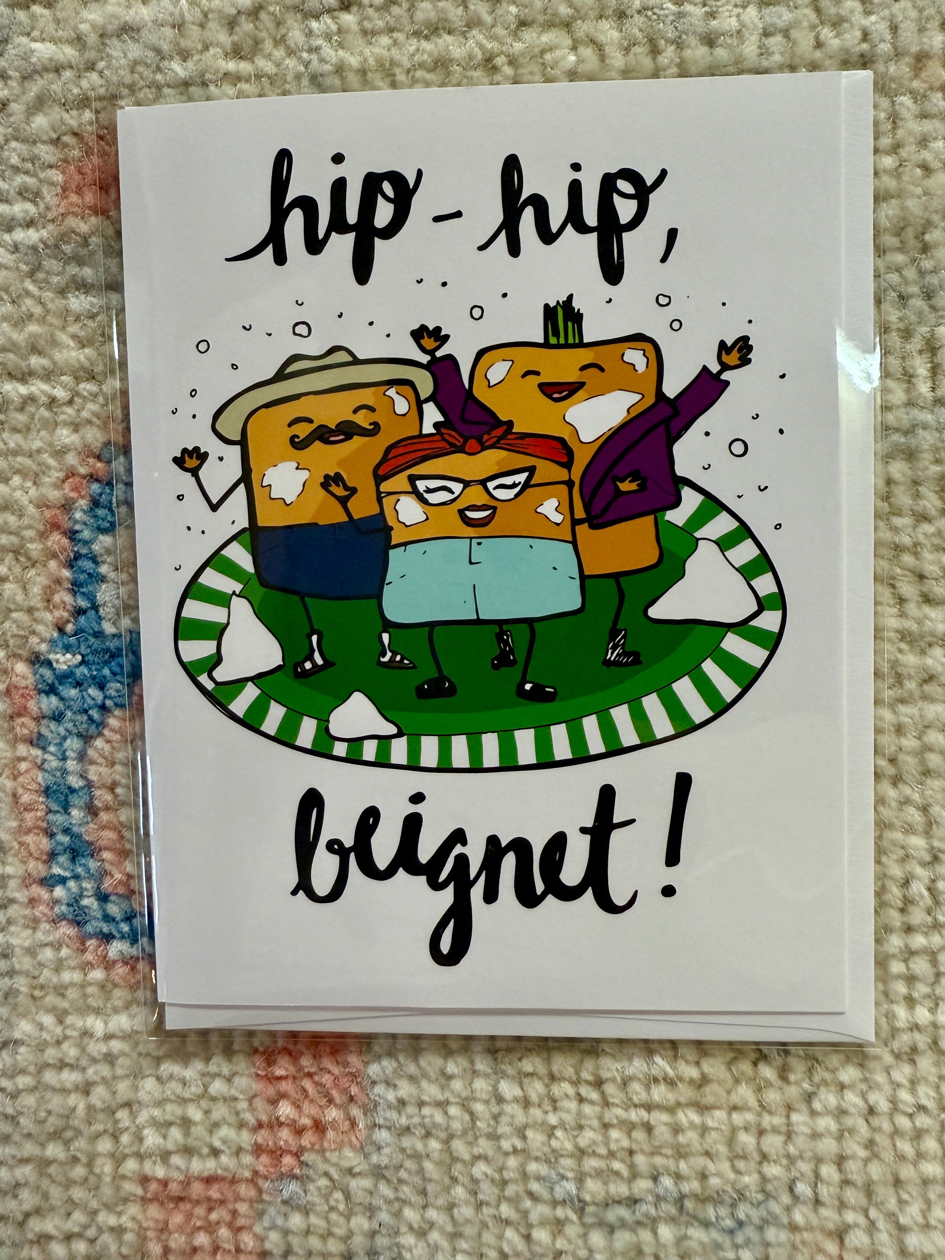 Hip-Hop Beignet Card