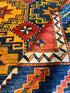 Claudia Weill 7.2x9.3 Orange Hand-Knotted Humna Rug