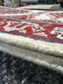 Jane Lynch 2.6x7.9 Red Hand-Knotted Heriz Style Runner