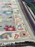 Emily Bergl 2.6x11.9 Light Green Hand-Knotted Oushak Runner