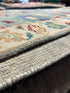 Emily Bergl 2.6x11.9 Light Green Hand-Knotted Oushak Runner
