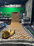 David E. Kelley Hand-Knotted Brown Modern Runner - Multiple Sizes