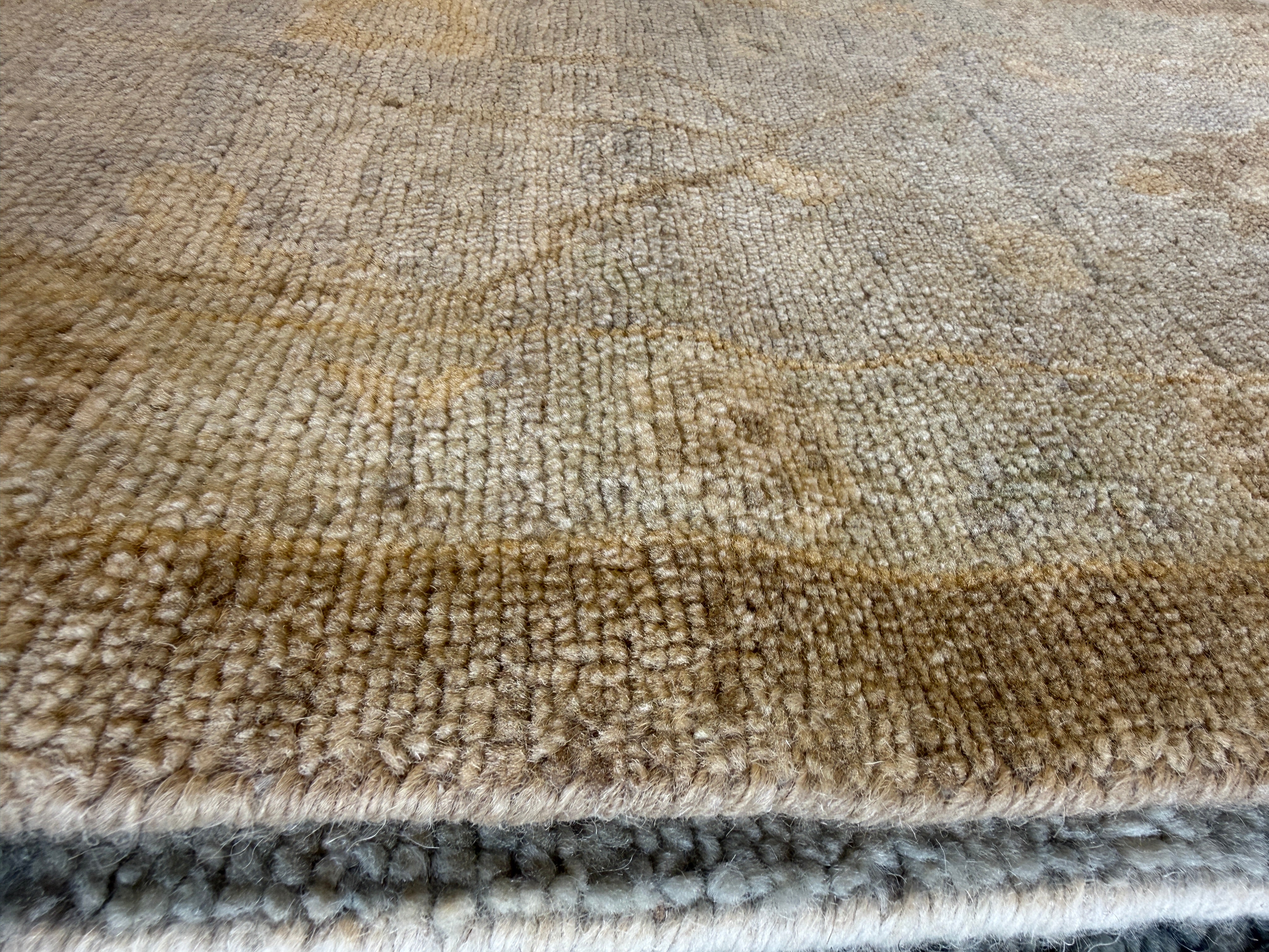 Kaitlyn Froth 9x12 Brown Hand-Knotted Oushak Rug