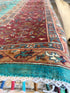 Stephanie Hollman 9.11x13.9 Red Afghani Mamluk Rug