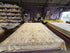 Sesqui 11.10x14.11 Purple and Green Afghani Whitewashed Oushak