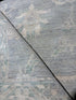 Jennifer Reddon 2.11x17.8 Blue Green Whitewashed Afghani Oushak Runner
