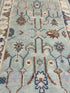 Sedona Carvajal 2.6x8 Lght Green Hand-Knotted Oushak Runner