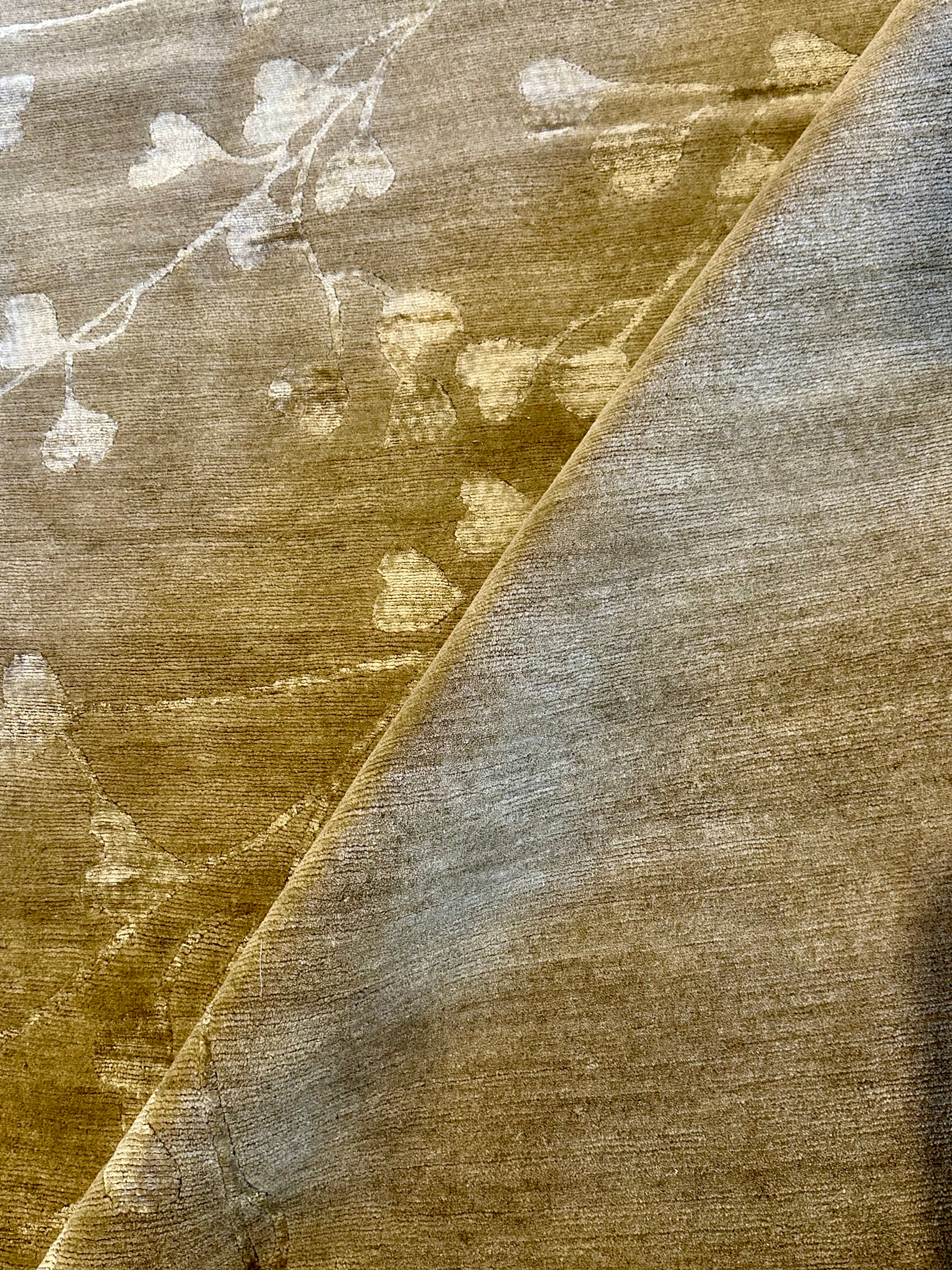 Morgan & Morgan 10x14 Light Olive Kulin Tibetan Rug