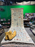 Sedona Carvajal 2.6x8 Lght Green Hand-Knotted Oushak Runner