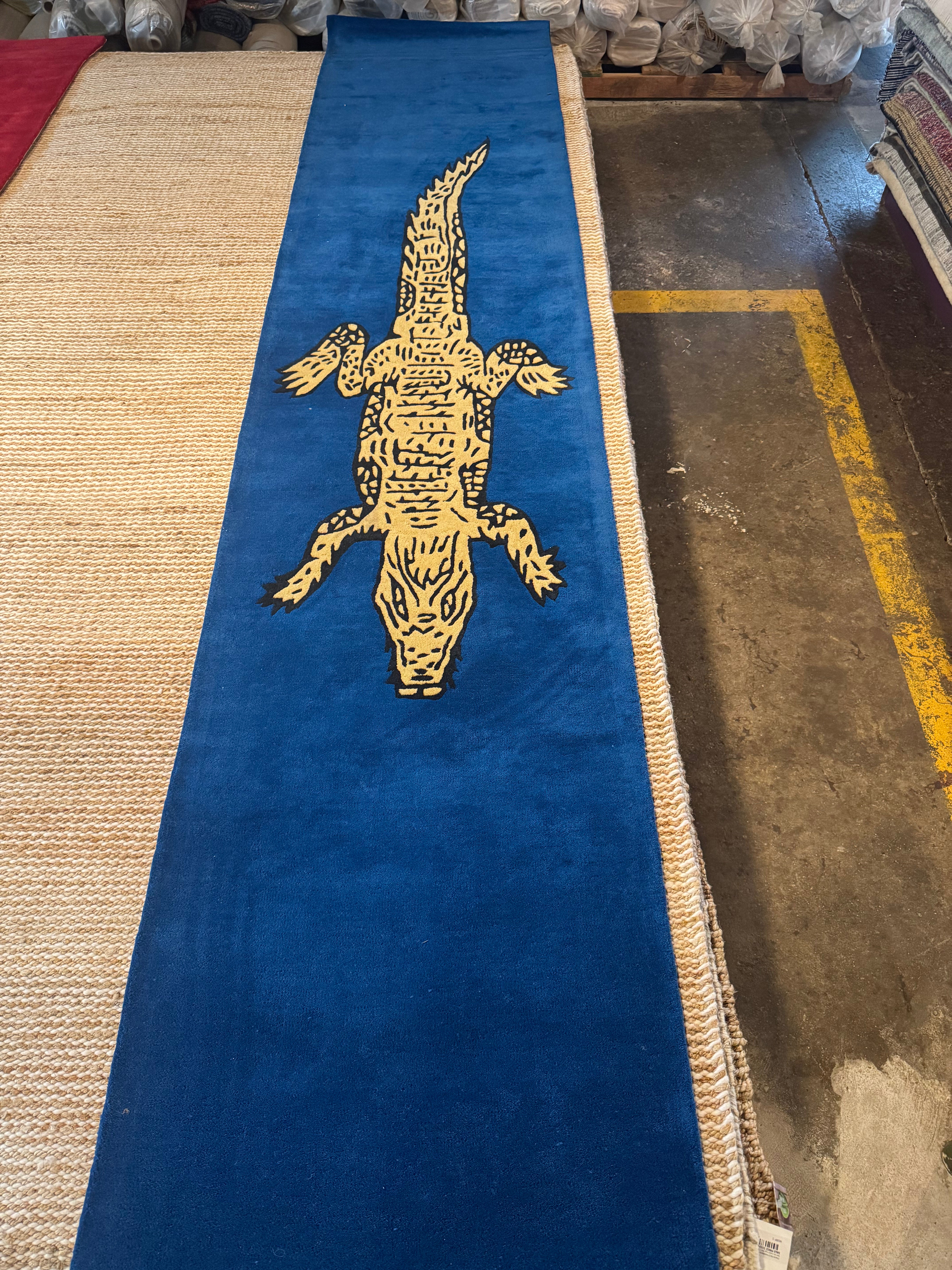Gator 2.6x12 Runner Hand-Tufted Rug
