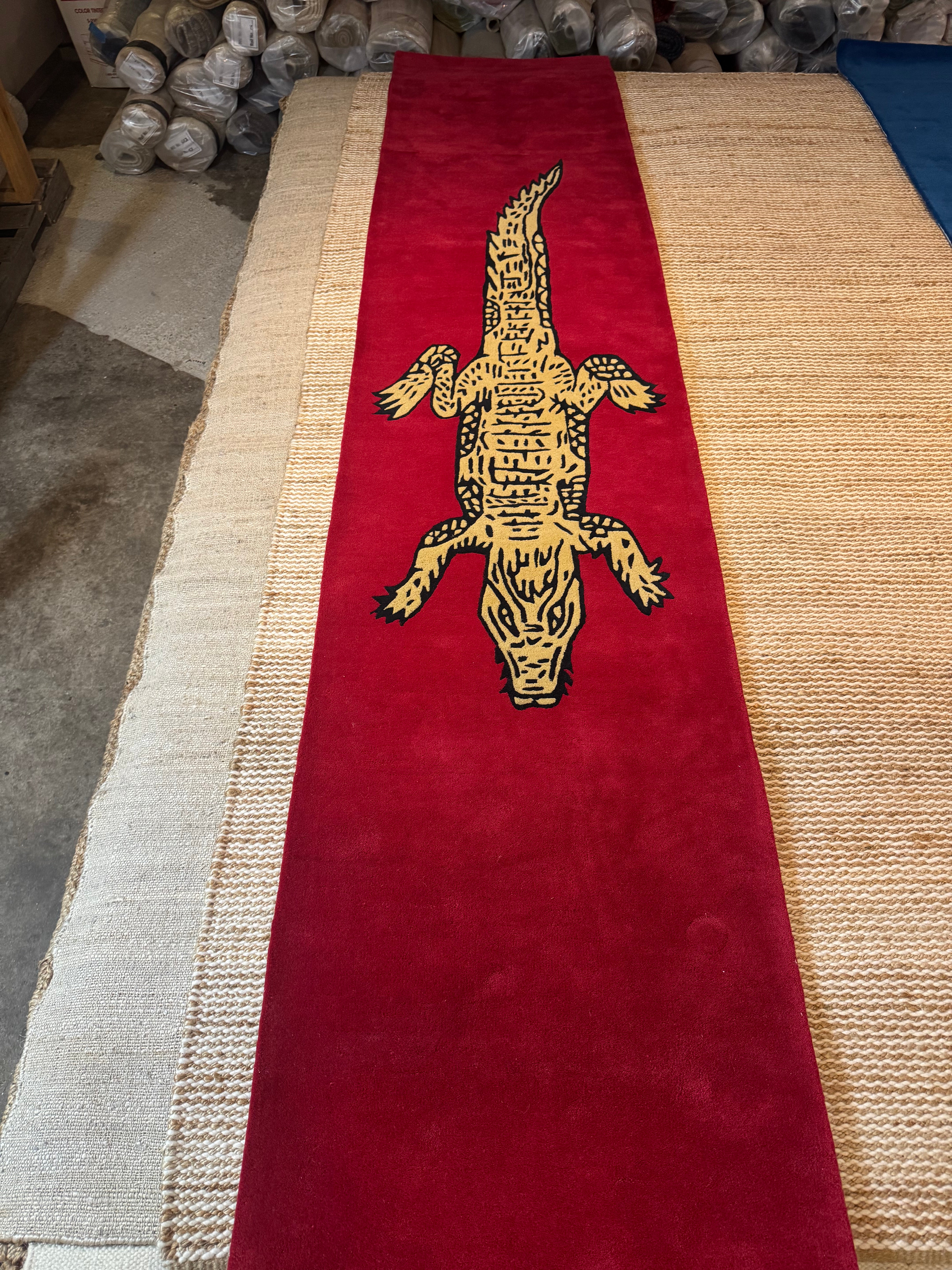 Gator 2.6x12 Runner Hand-Tufted Rug