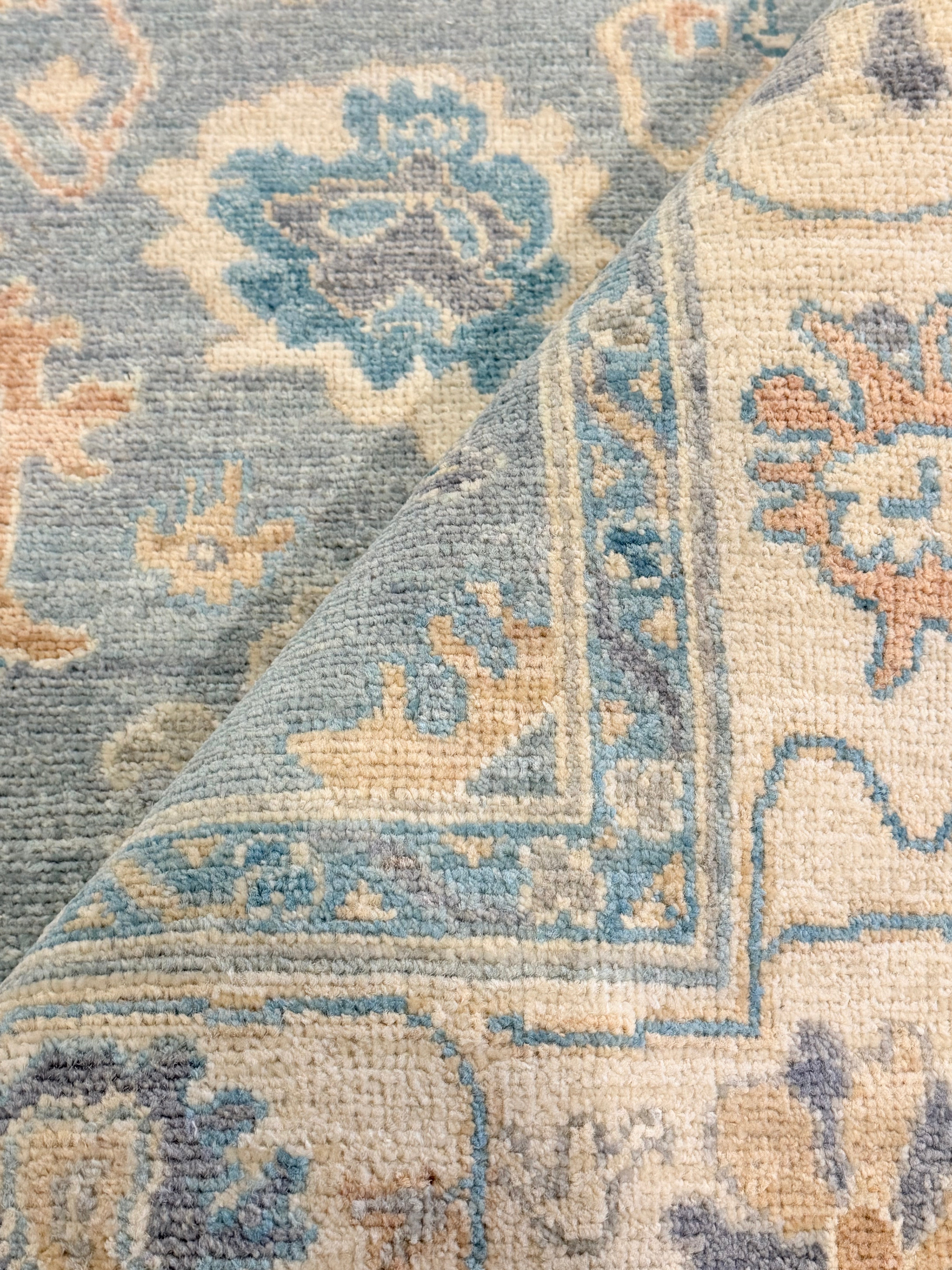 Anastasia Lubline 4x5.11 Blue Afghani Oushak