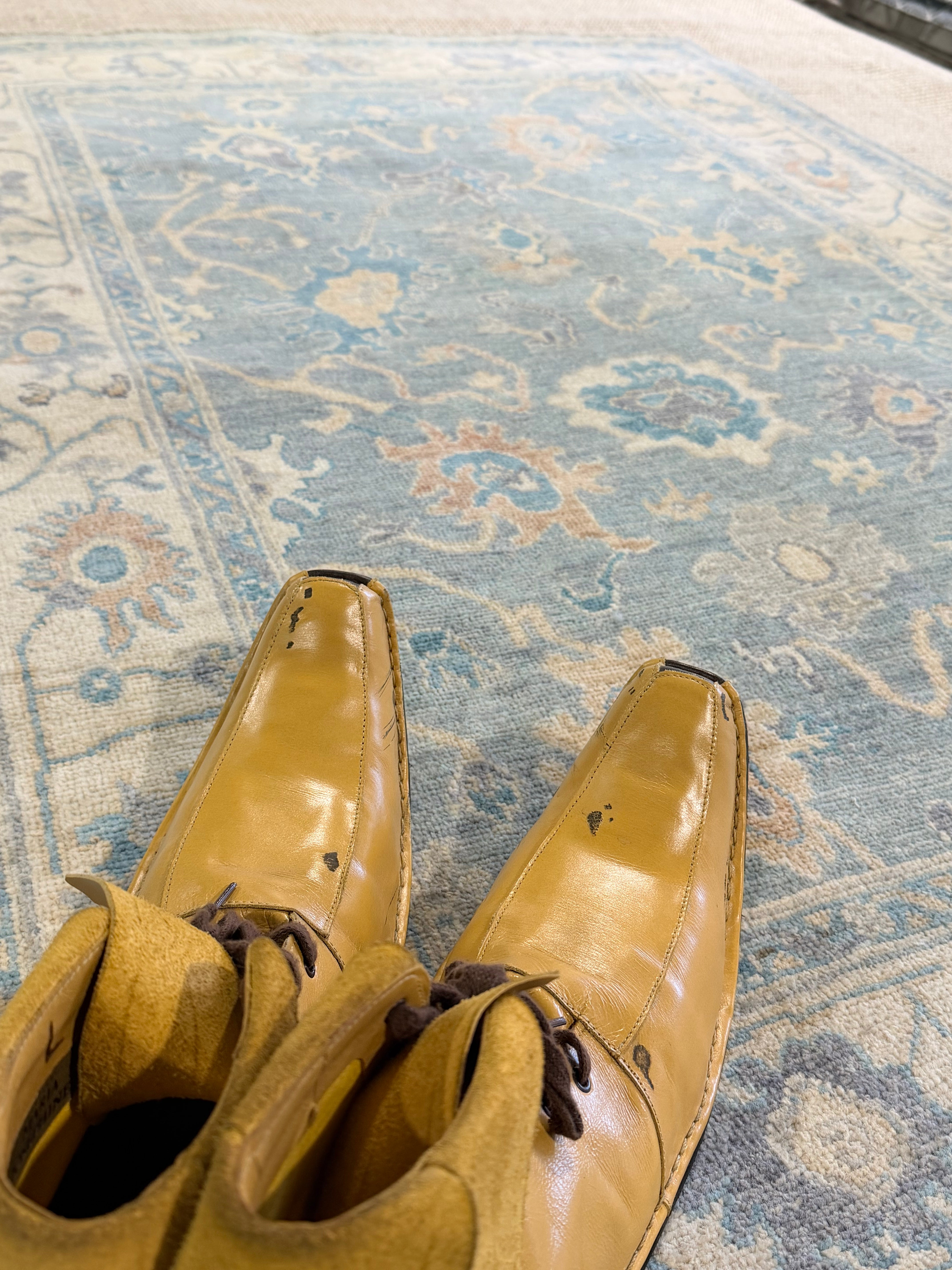 Anastasia Lubline 4x5.11 Blue Afghani Oushak