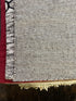 Easterling 5x7.6 Hand-Woven Durrie Ivory and Light Grey