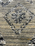 Bud 8x10 Hand-Knotted Grey Abstract