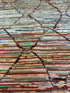 Rufi Thorpe 4x10 Hand-Knotted Multi-Color  Moroccan Style Runner
