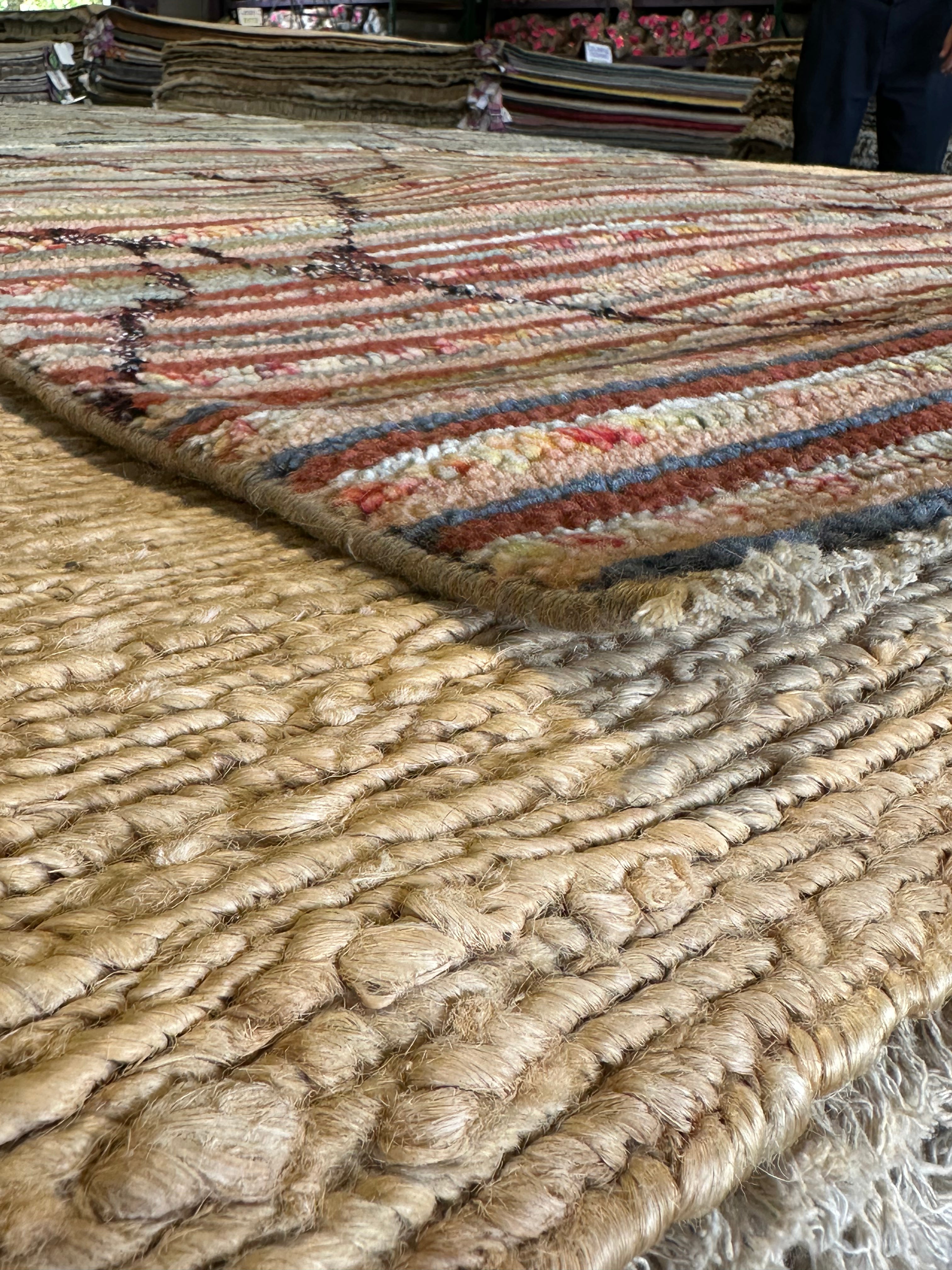 Rufi Thorpe 4x10 Hand-Knotted Multi-Color  Moroccan Style Runner