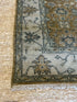 Brenda Leap 3.6x8 Brown Hand-Knotted Oushak Runner