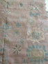 Meg Fink 8.10x11.11 Pink Afghani Whitewashed Oushak