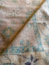 Meg Fink 8.10x11.11 Pink Afghani Whitewashed Oushak