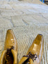 Gregory Harrison 9.9x13.9 Hand-Knotted Modern High-Low beige and Grey