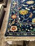 Josephine Breytspraak 4x6 Blue Hand-Knotted Oushak Rug