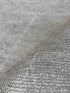 Strata 5x7.6 Hand-Knotted Silver and White Viscose Rug