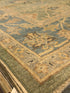 Amanda Burke 6.3x9.2 Green Afghani Whitewashed Oushak