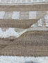 Nat 5.3x7.6 Handwoven Durrie Natural