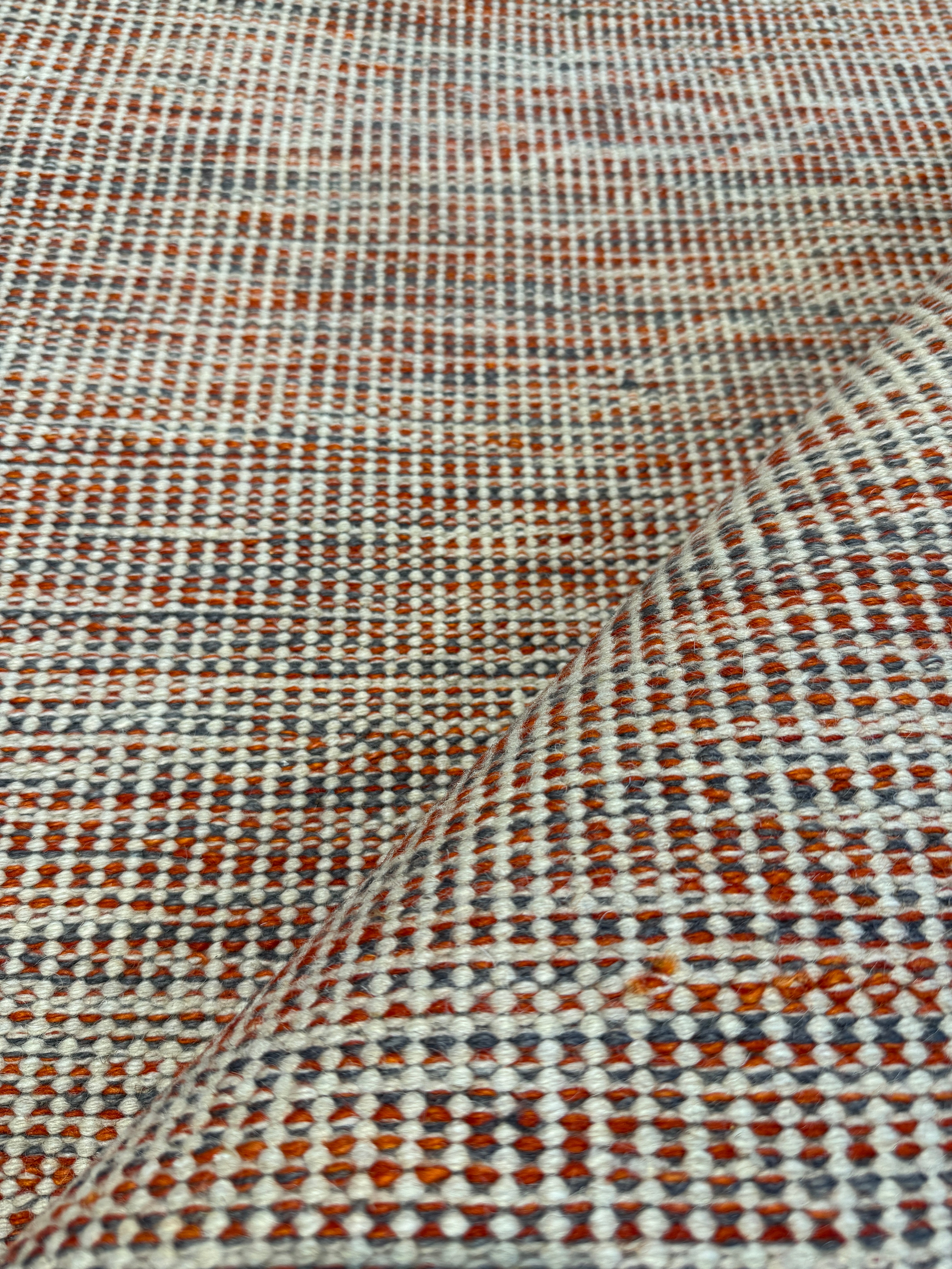 Marques 5.3x7.6 Handwoven Durrie Red