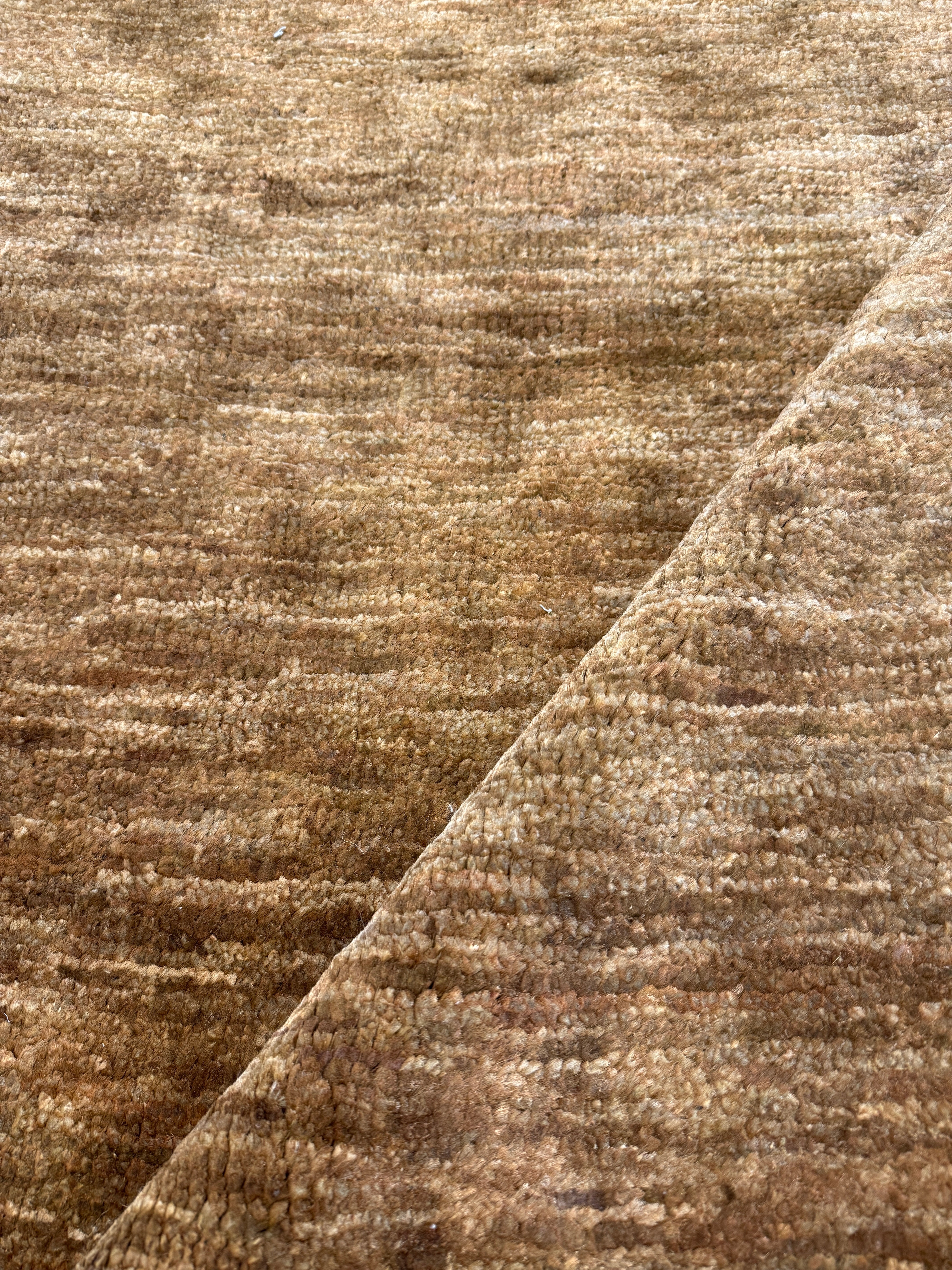 T.C. Calvin 4.9X8 Brown Sheared Durrie Rug