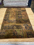 Phoebe Zimmer 4.9x10.6 Rust Hand-Knotted Oushak Runner