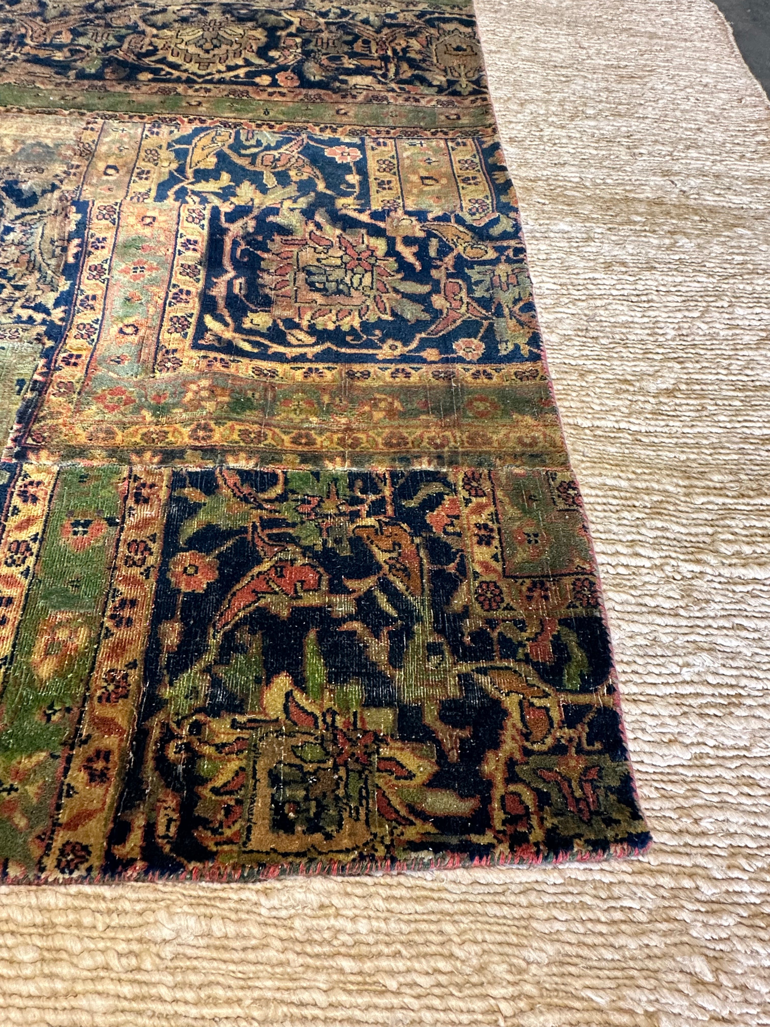 Phoebe Zimmer 4.9x10.6 Rust Hand-Knotted Oushak Runner