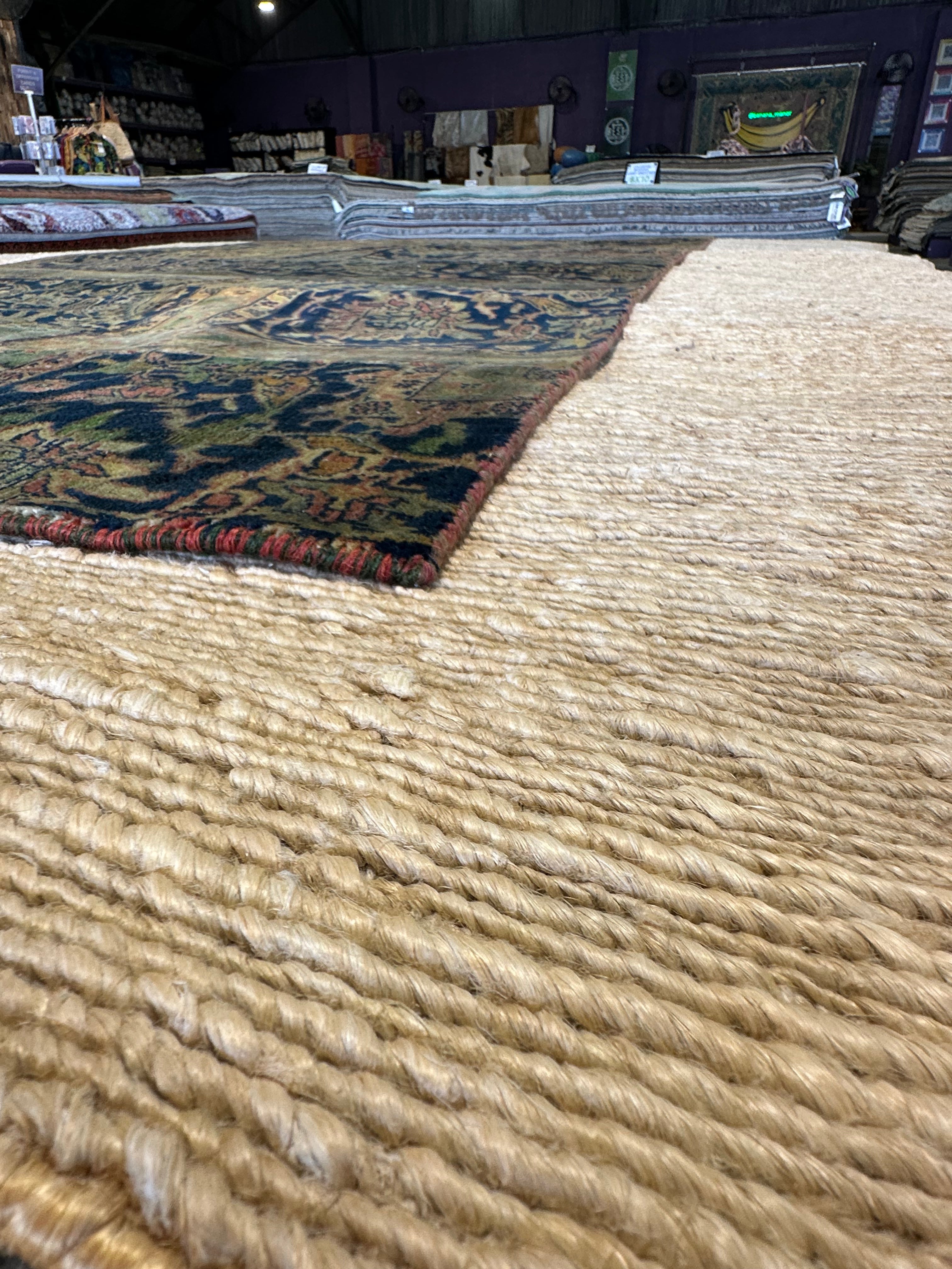 Phoebe Zimmer 4.9x10.6 Rust Hand-Knotted Oushak Runner