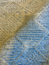 Yuriy Borisov Mana 10x14.3 Hand-Knotted Modern Rug Ivory and Grey High Low