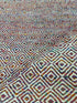 Stefan Gentles 5.6x7.6 Red and White Handwoven Rug