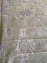 Brittany Dodson 9.10x13.8 Green Afghani Whitewashed Oushak
