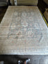 Shabana Azeez 9.2x11.11 Grey Whitewashed Afghani Oushak