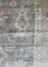 Shabana Azeez 9.2x11.11 Grey Whitewashed Afghani Oushak