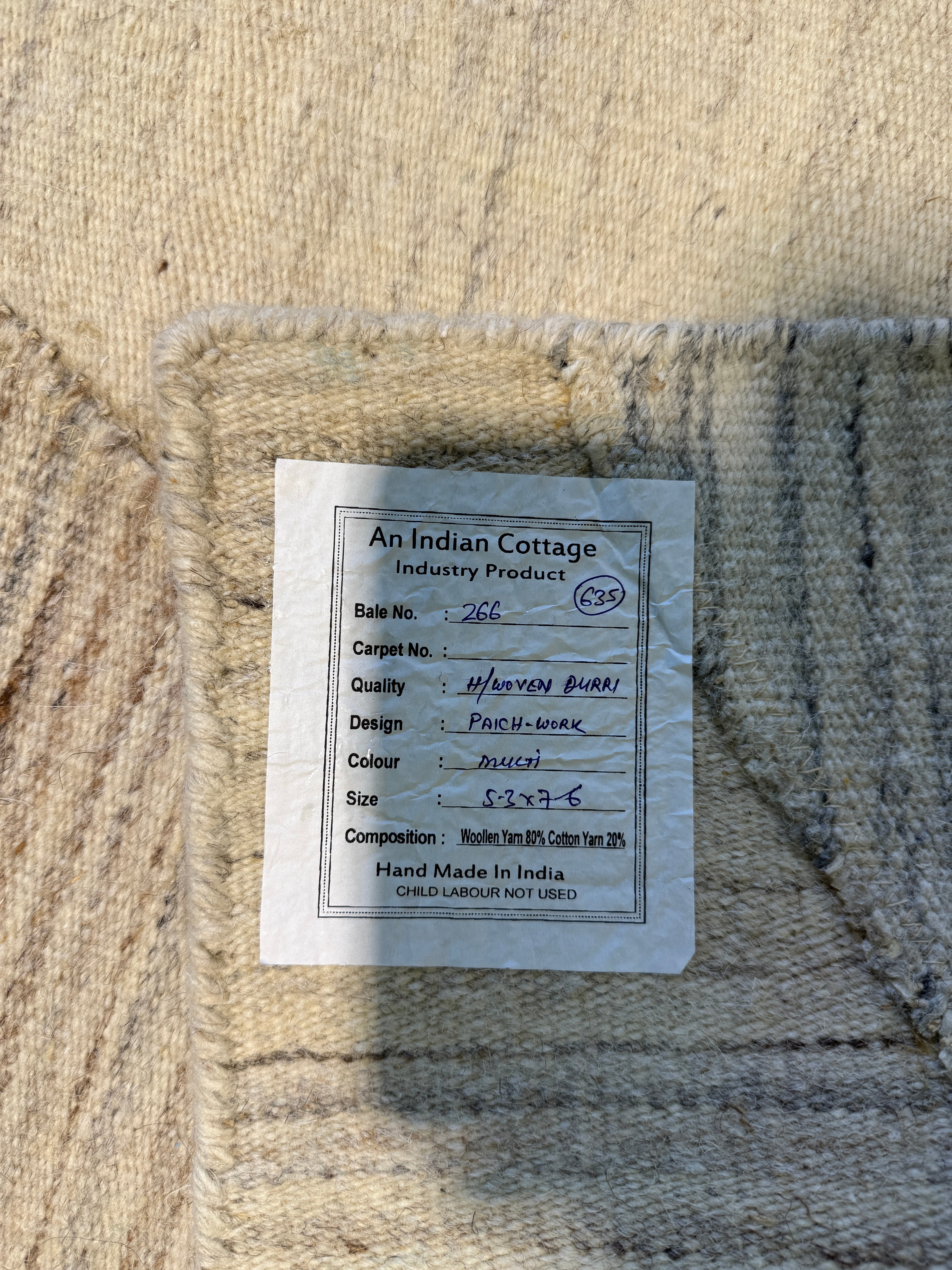 Milan Lounge Handwoven Natural Patch (Multiple Sizes)