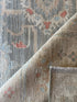 Shabana Azeez 9.2x11.11 Grey Whitewashed Afghani Oushak