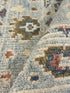 Martha Boyht 2.6x5 Light Blue Hand-Knotted Oushak Rug