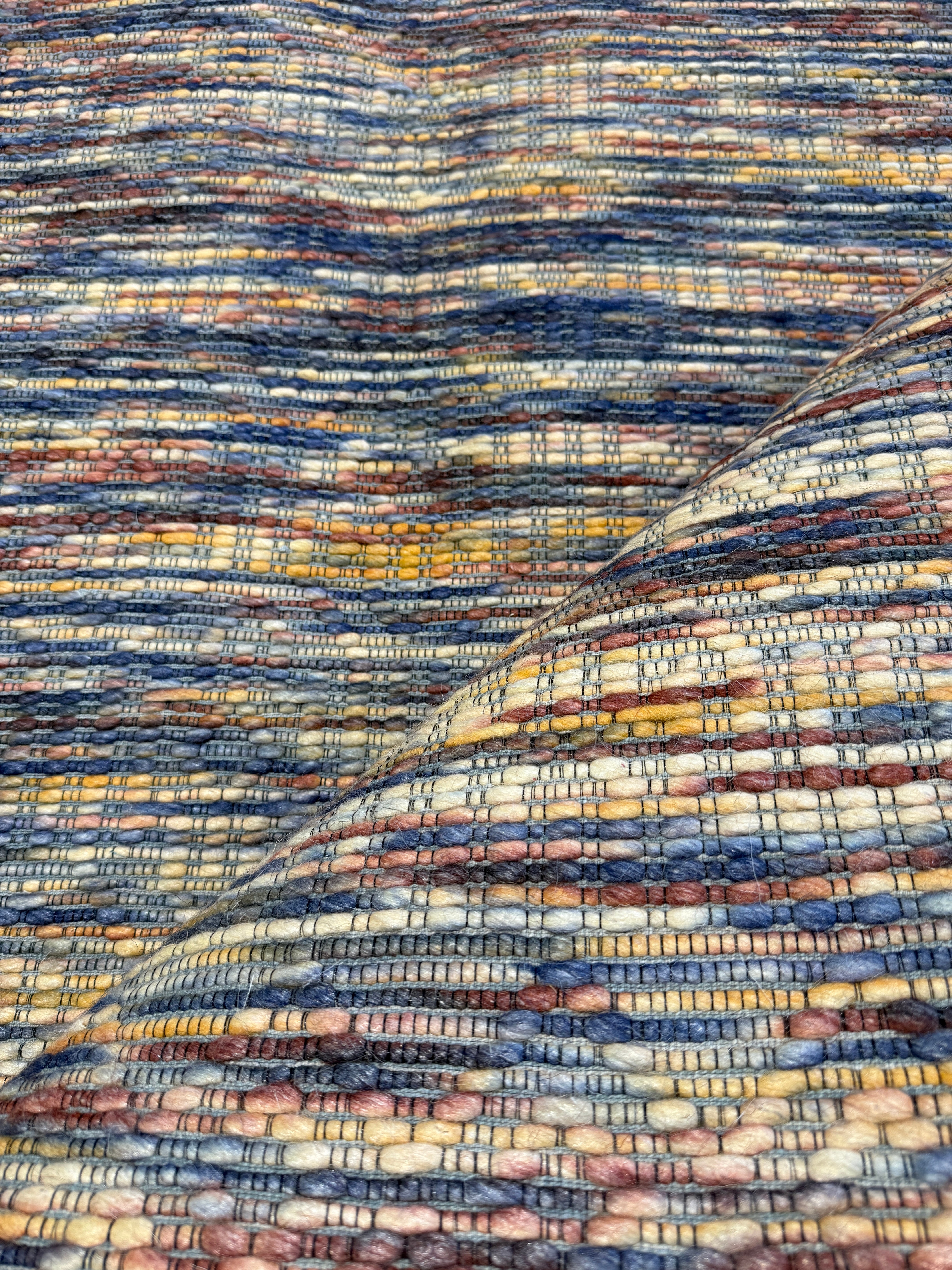 Loa 5.3x8 Handwoven Multi Textured