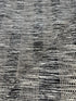 Henrie Moller 5.3x8 Handwoven Black Durrie
