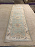 Madison Maidenberg 2.8x9.9 Blue Afghani Whitewashed Oushak Runner